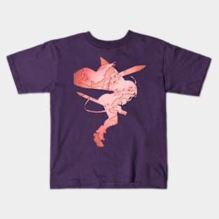 Resplendent Mia: Lady of Blades Kids T-Shirt